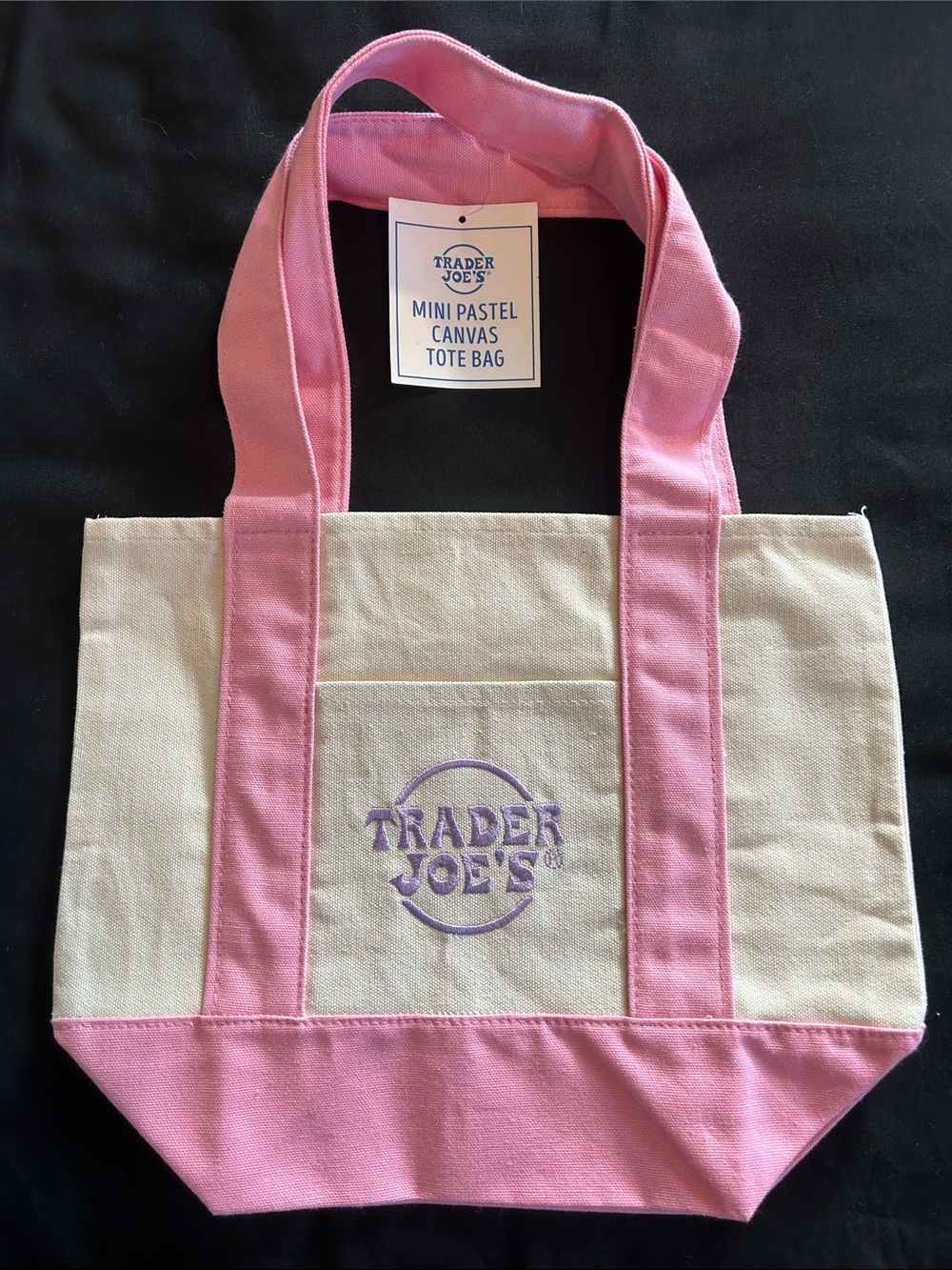 Trader Joe’s Mini Canvas Tote Bag